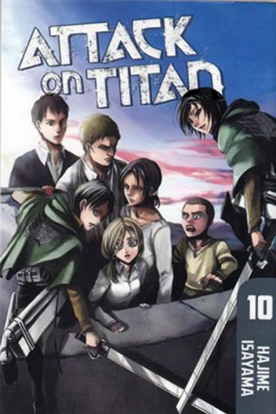 کتاب مانگا Attack On Titan 10