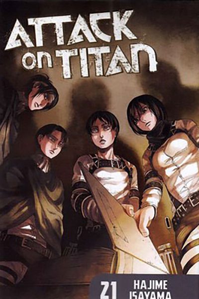 کتاب مانگا Attack On Titan 21