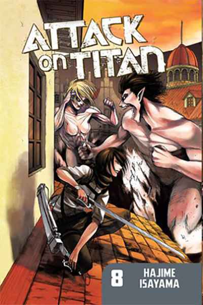 کتاب مانگا Attack On Titan 8