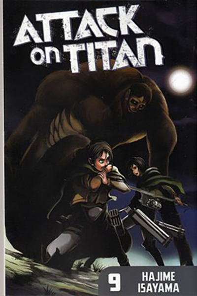 کتاب مانگا Attack On Titan ۹